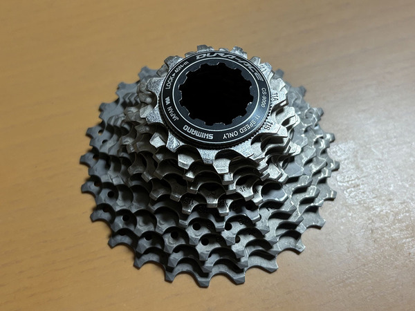 シマノ SHIMANO デュラエース DURA-ACE CS-9000 スプロケット 11-25T 11S 走行 200 kmくらい