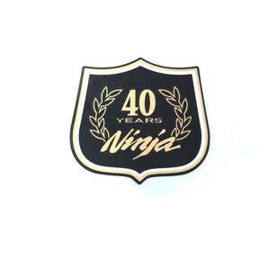 カワサキ デカール ニンジャ40th 黒