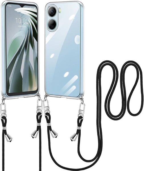 2317522☆ ZTE Libero 5G IV 用 ケース ショルダー クリア nubia Ivy (Z6561J) / A302ZT 用 ケース リベロ5g iv 用 カバー スマホケース