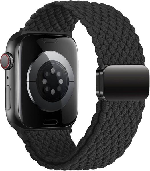 2318025☆ コンパチブル Apple Watch バンド 40mm 41mm 38mm レディースメンズ、コンパチブル アップルウォッチ バンド 編み込み ナイロン