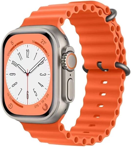 2300206☆ コンパチブル オーシャンバンド for apple watch バンド アップルウォッチ 49mm/45mm/44mm/46mmアップルウォッチ バンド