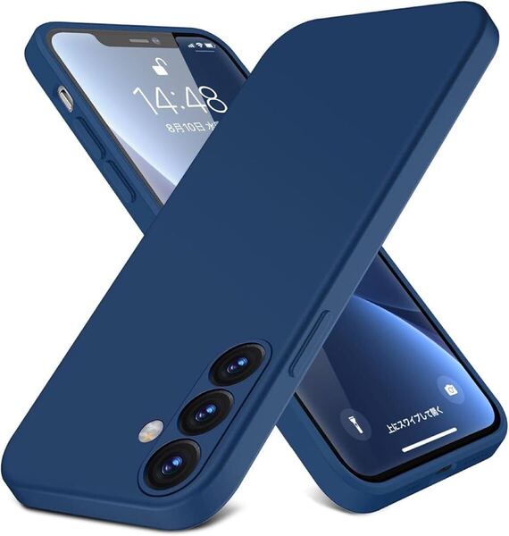 2309284 Galaxy S24 Plus 用 ケース シリコン 薄型 可愛い スリム ソフト カバー 耐衝撃 TPU 液体シリコン シンプル スマホケース 耐久性