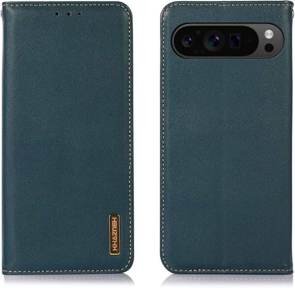 2317507☆ Google Pixel 9 Pro XL ケース 手帳型 本革 グーグル ピクセル9プロ XL カバー 牛革 財布型 上質ナッパレザー 高級本皮 耐衝撃