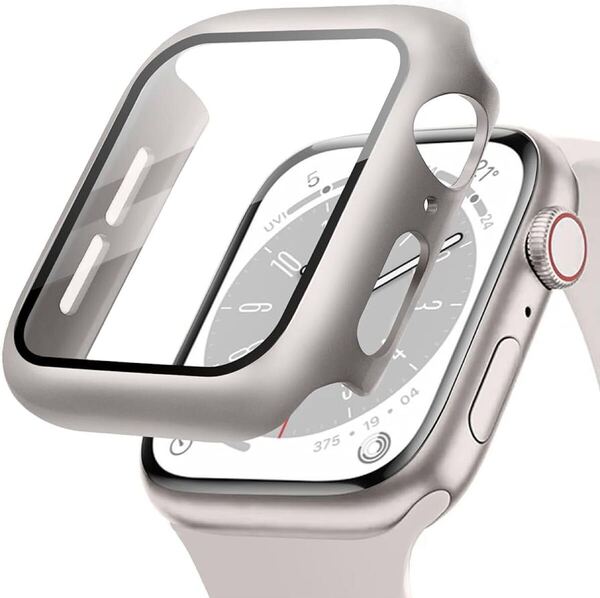 2309269 対応 Apple Watch ケース Series 10 42mm PC素材 強化ガラス 対応 アップルウォッチ 保護カバー 超薄型 高耐久 耐衝撃 高透