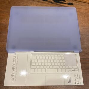 2322161☆ MS factory MacBook Pro 13インチ M2 2022 M1 2020 用 ケース カバー + 日本語 キーボードカバー マット加工 シエラブルー