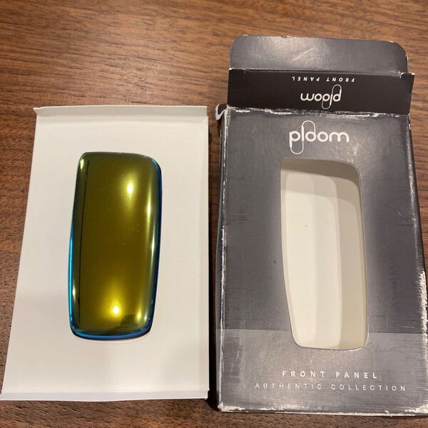 2300210☆ Ploom X プルームエックス ケース カバー フロントパネル アクセサリー ADVANCED対応 ライムイエロー