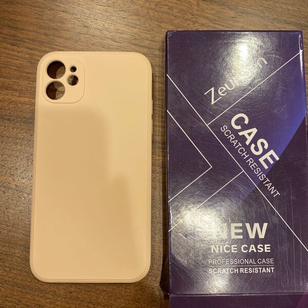 2317501☆ Zeunoen iPhone 11 ケース 耐衝撃 シリコン カバー 軽量 薄型 柔軟 アイフォン11 スマホケース マット質感 (ピンク)