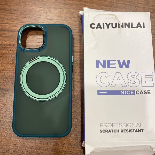 2317518☆ iphone15用ケース magsafe対応 ワイヤレス充電 iphone15 用 ケース 耐衝撃 iphone 15 用 ケース 360°回転スタンド