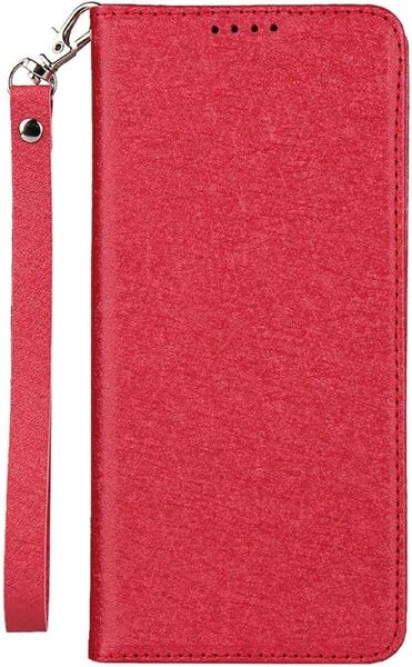 2303219☆ Elick iPhone XR 用 ケース カバー 薄型 高級PUレザー アイフォン XR 手帳型 ケース マグネット式 ベルトなし ストラップ付き
