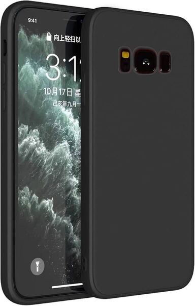 2301017☆ SAMSUNG Galaxy S8 Plus ケース シリコン 耐衝撃 薄型 スリム ソフトカバー 薄型 軽量 一体型 レンズの全面保護 擦り傷防