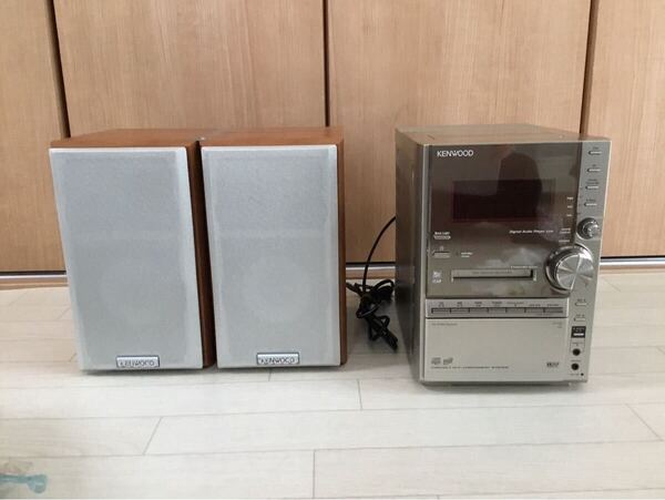 KENWOOD コンポ RXD-SV3MD スピーカー LS-SV3-M セット ケンウッド CD MD TAPE 訳あり