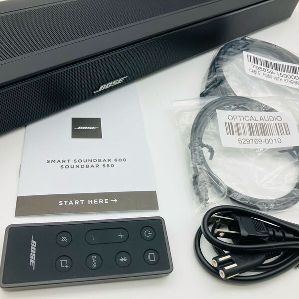 ボーズ Bose Smart Soundbar 600 スマートサウンドバー ブラック