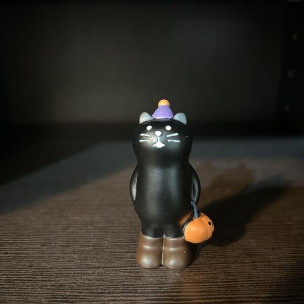 デコレ コンコンブル ハロウィン みあげてごらん 黒猫 早い者勝ち!激レア