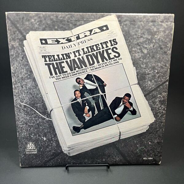 THE VAN DYKES / TELLIN’ IT LIKE IT IS レコード LP DJ COPY NOT FOR SALE Bell Records Bell6004