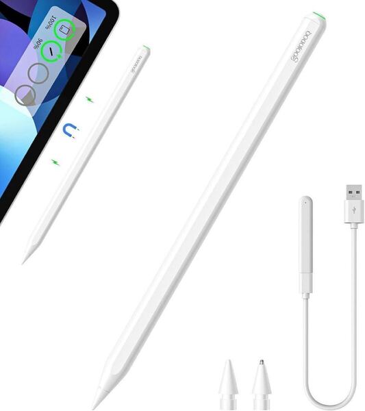 スタイラスペン GD13 ワイヤレス充電式 Type- タッチペン ipad 新型 GOOJODOQ