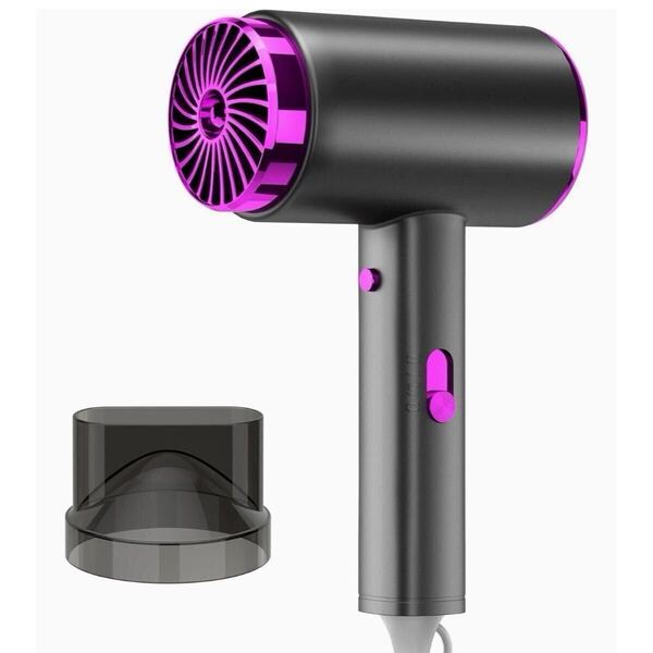 ヘアドライヤー 高濃度 マイナスイオン 大風量 速乾 1200w マイナスイオンドライヤー 57℃恒温 冷熱風切替 ドライヤー ヘアケア コンパクト