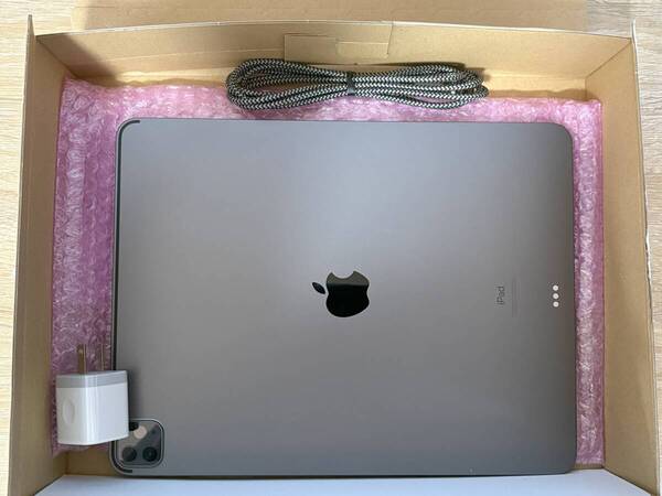 【箱なし、純正アダプター、ケーブル無し】Apple iPad Pro 12.9インチ (第 5 世代) Wi-Fi 128GB スペースグレイ