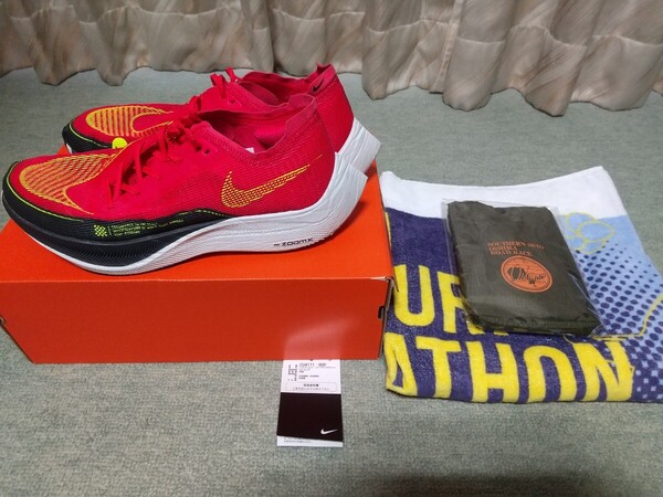 【オマケ付き】ナイキ ズームX ヴェイパーフライ ネクスト% 2 サイズ27.0 NIKE ナイキランニングシューズ マラソンシューズ