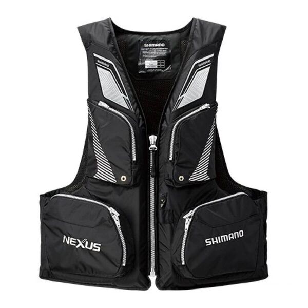 シマノ VF-142Q XL ブラック NEXUS フローティングベスト 小売価格 20000円 商品コード 551924