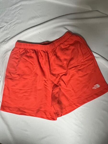 未使用 早い者勝ち■THE NORTH FACE ザ ノースフェイス ショート パンツ M 日本L相当 フリース 送料込み オレンジ