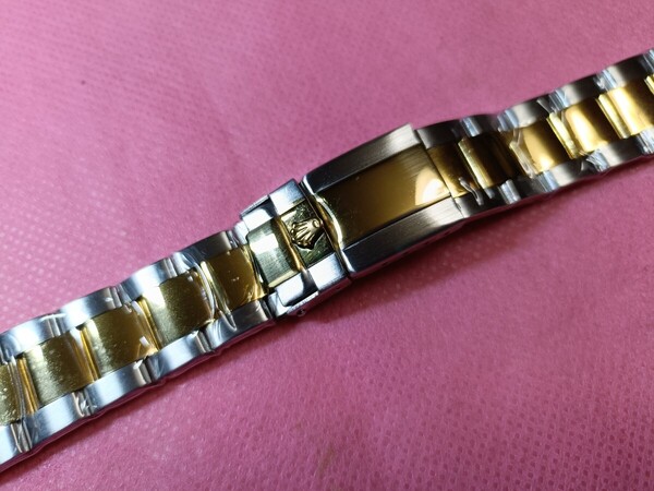 ROLEXロレックス 社外交換用オイスターブレス コンビモデル ラグ幅20mm
