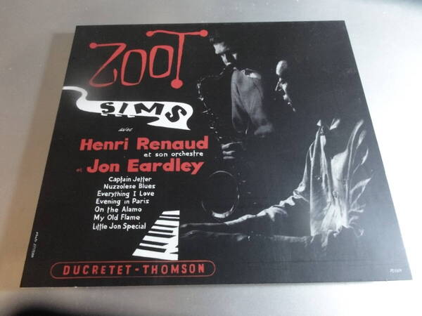 ZOOT SIMES ズート・シムズ AVEC HENRI RENAUD ET SON ORCHESTRA 国内盤 澤野工房