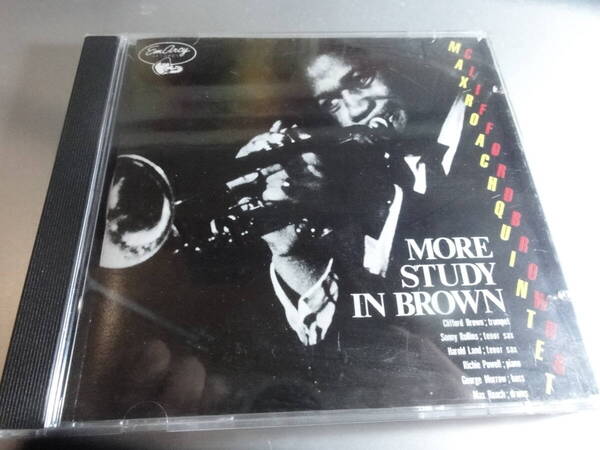CLIFFORD BROWN クリフォード・ブラウン MORE STUDY IN BROWN