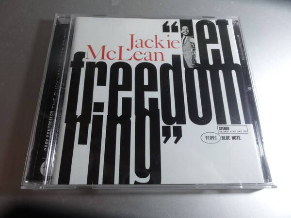 JACKIE MCLEAN ジャッキーマクレーン LET FREEDOM RING RVG EDITION 24Bitリマスター