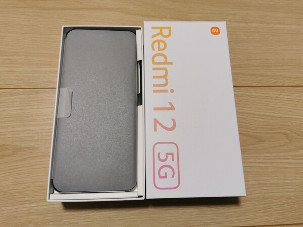 Redmi 12 5G XIG03 6.8インチ メモリー4GB ストレージ128GB ポーラーシルバー UQmobile