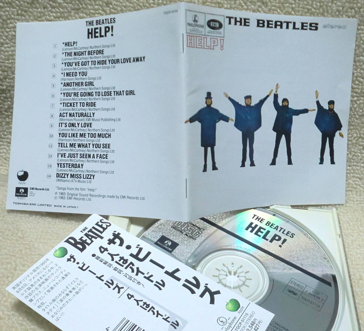 ザ・ビートルズ / ウィズ・ザ・ビートルズ CD 歌詞カード付き