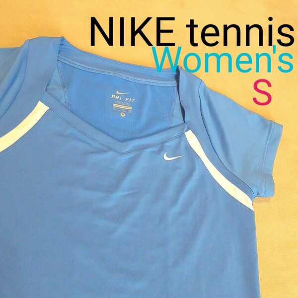 【超美品】 NIKE ナイキ テニス レディースS Tシャツ 半袖 半袖Tシャツ スポーツウエア テニスウェア テニスシャツ DRI-FIT