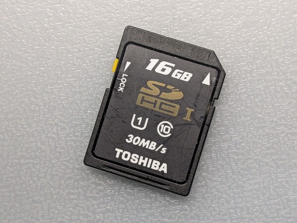TOSHIBA SDHCカード 16GB UHS-I U1 Class10 ケース付き 東芝 SDカード メモリーカード 日本製 動作確認済み