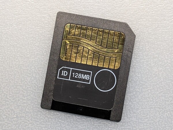SAMSUNG SMART MEDIA 128MB K9D1G08VOA-SSB0 サムソン スマートメディア メモリーカード デジカメ 動作確認済み