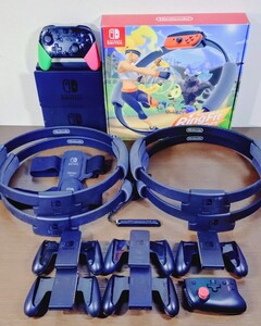 Nintendo Switch スプラトゥーン プロコントローラ グリップ ドック プロコン リングコン レックバンド 任天堂スイッチ ジャンク