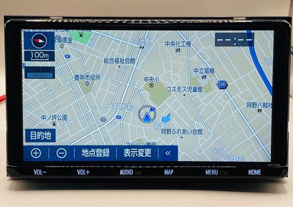 トヨタ純正 9インチメモリーナビゲーション NSZT-Y68T 地図データ 2021年版 美品 S/NO-3R351579