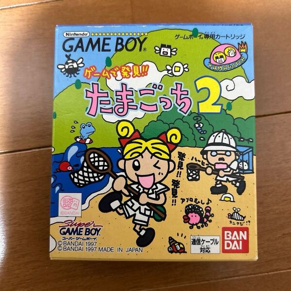 【GB】 ゲームで発見!!たまごっち2 BANDAI 任天堂 ゲームボーイ バンダイ