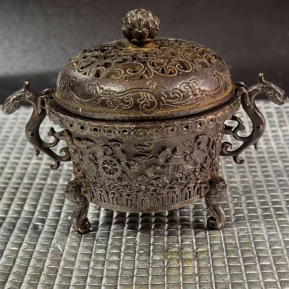 銅製 仏鼎 方鼎香炉 装飾品 工芸品 置物 2025年最新】Yahoo!オークション -鼎 香炉(銅製)の中古品・新品