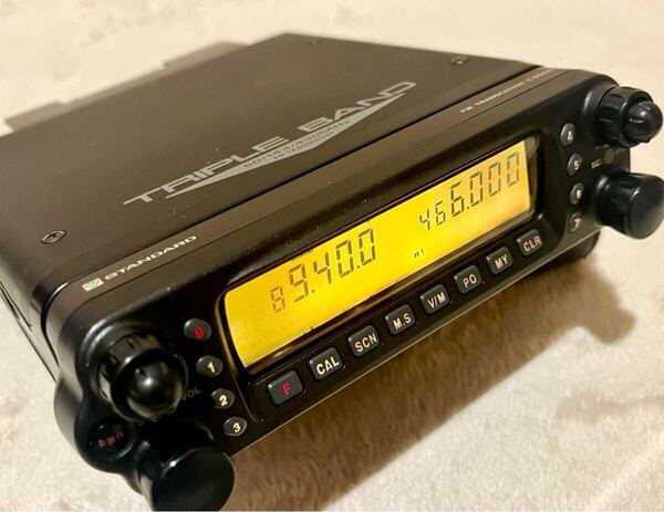 ☆ スタンダード YAESU ヤエス 50/144/430/MHz帯 FMトランシーバー C5900 受信拡張 名機 箱入り 美品 送料無料 ☆