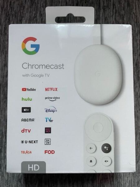 ☆送料無料☆ Chromecast with Google TV(HD) / Snow ☆未開封品☆