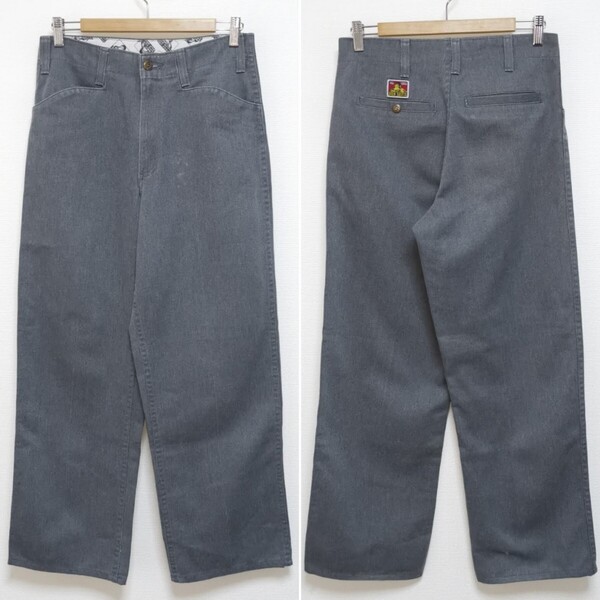 即決 00s W30 L31 ベンデイビス BEN DAVIS フリスコ ワークパンツ Work Pants ヘザーグレー USA