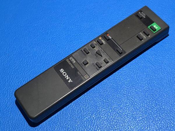 安心の保証有 スピード発送 SONY Betamax ビデオデッキ リモコン RMT-V205 「SL-F205」 除菌 清掃済 送料無料 (管理No 20-308)