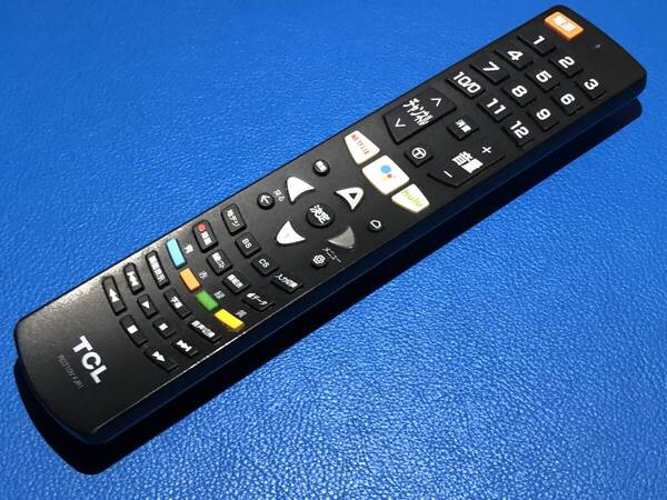 安心の保証有 スピード発送 美品 TCL テレビリモコン RC310V FJR1 除菌 清掃済 送料無料 (管理No 20-341)