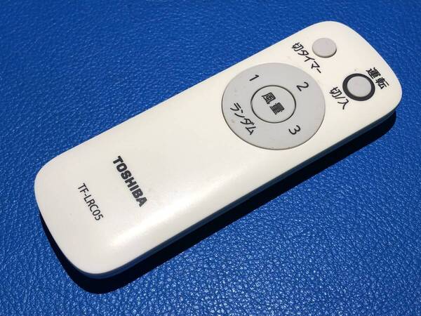 安心の保証有 スピード発送 TOSHIBA 東芝 扇風機 リモコン TF-LRC05 除菌 清掃済 送料無料 (管理No 20-346)