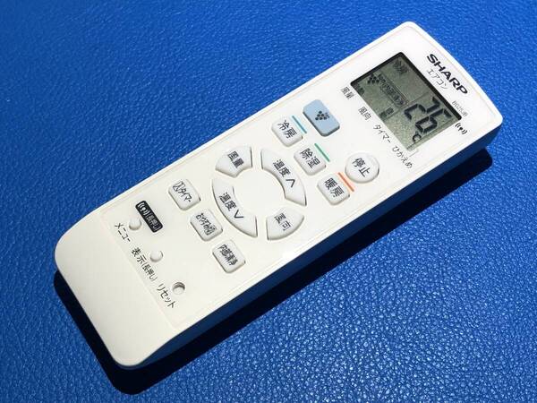 安心の保証有 スピード発送 美品 SHARP シャープ エアコン リモコン B025JB 除菌 清掃済 送料無料 (管理No 21-141)