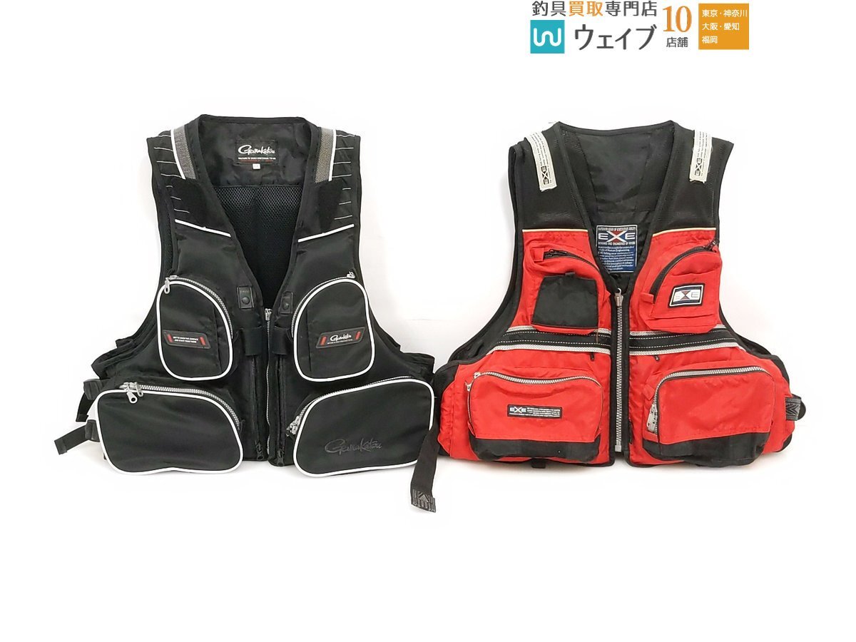 【売り切り御免!】 Yahoo!オークション -「がまかつ フローティングベスト l」の ライフジャケット
