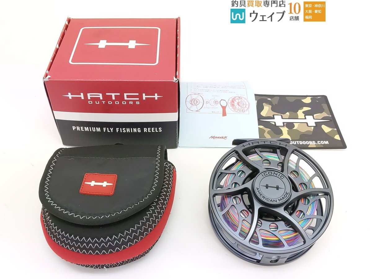 HATCH Iconic Fly Reel 3 Plus ハッチ フライ リール アイ