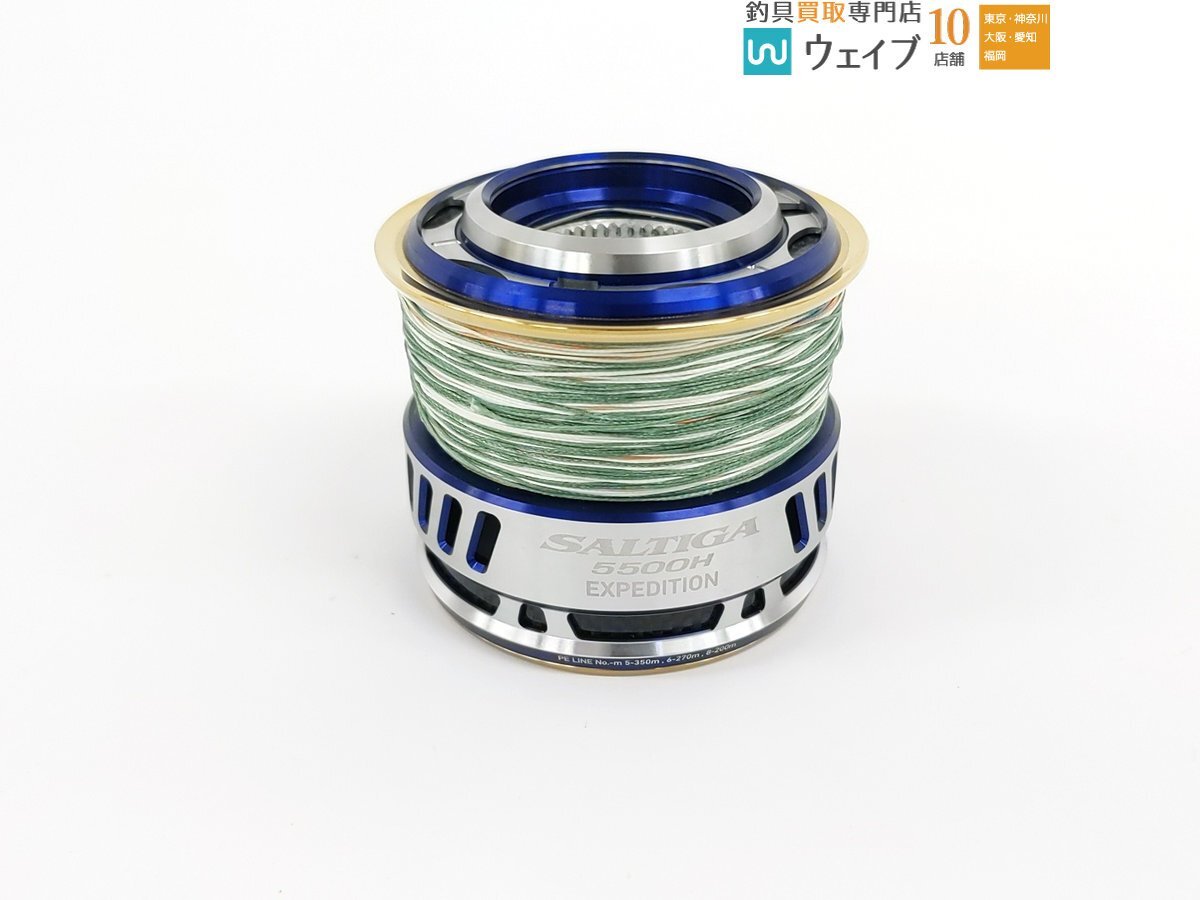 ソルティガ5500H-EXPスプール Yahoo!オークション -「ソルティガ スプール 5500」の落札相場