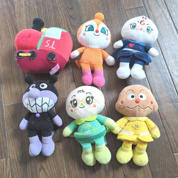 アンパンマン の仲間たち ぬいぐるみ 自宅保管品 中古品