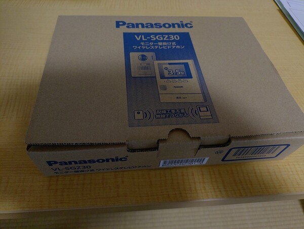送料無料 未使用 Panasonic モニター壁掛け式ワイヤレステレビドアホン VL-SGZ30 パナソニック