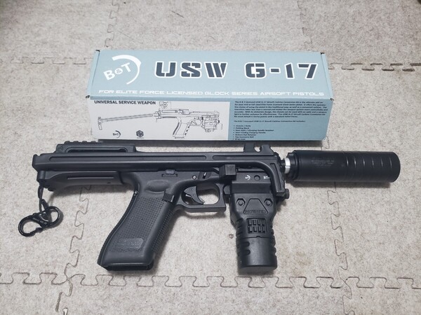 【おまけ付き】ARCHWICK B&T USW-G17 ポリマー + VFC UMAREX GLOCK17 GEN5 セット ハンドガン ガスガン